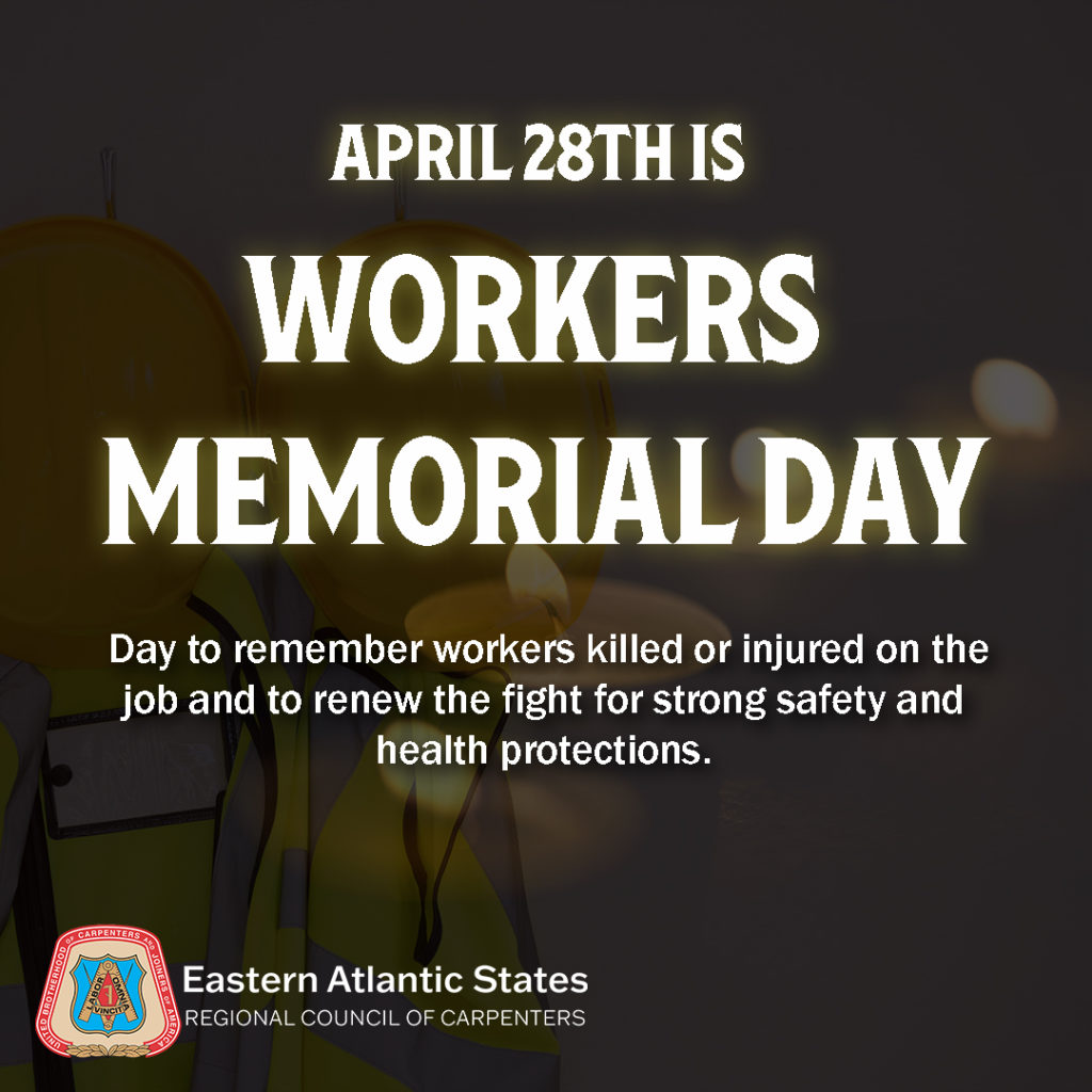 Workers Memorial Day 2021 EASRCC